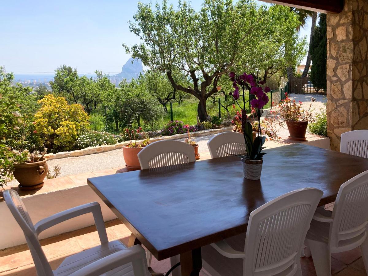 Chalet Cucarres Calpe Bagian luar foto