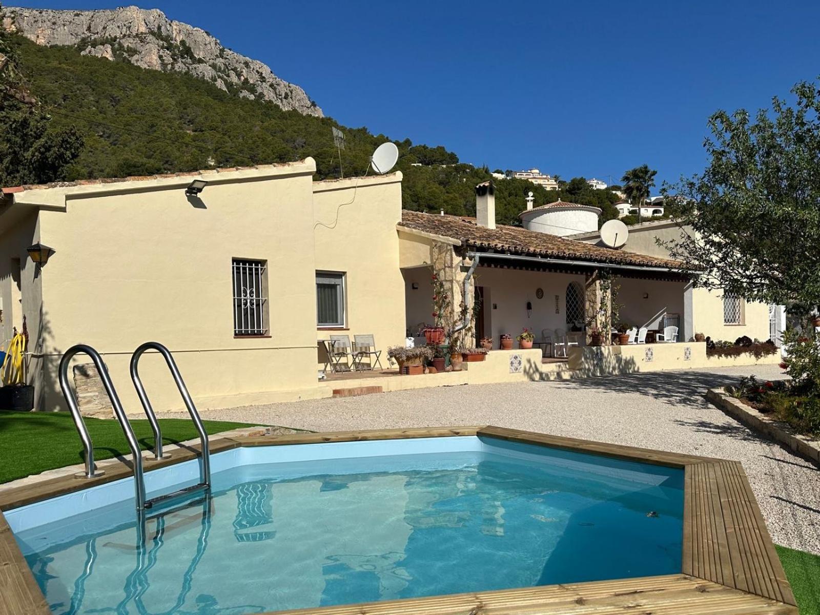 Chalet Cucarres Calpe Bagian luar foto